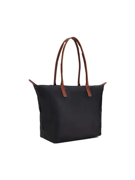TOMMY HILFIGER Shopper táska POPETTE barna fekete