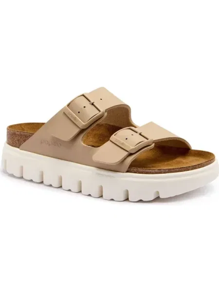 Birkenstock Papucs Arizona Chunky | Birkenstock x Papillio | narrow fit bézs