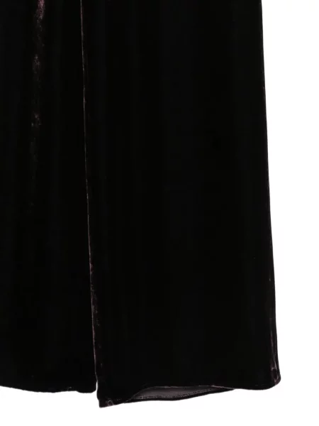 Pantaloni Antonelli de catifea violet