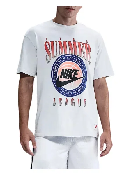 Běžecké fleecové tričko s potiskem Nike s potiskem černé