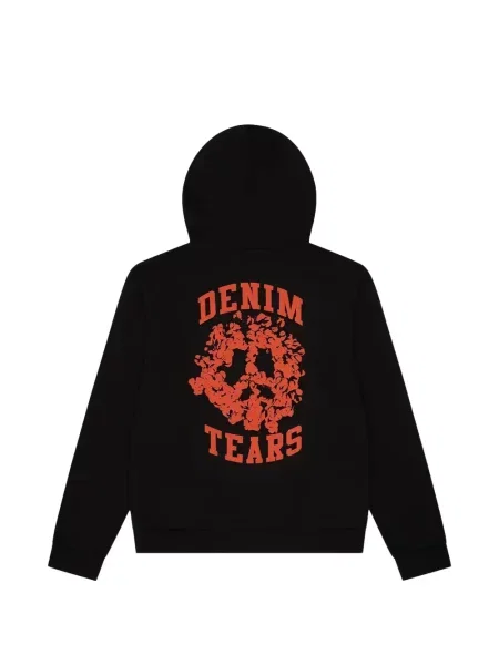 Hanorac cu glugă Denim Tears negru