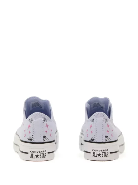 Sneakerși Converse Chuck 70 cu platformă cu imagine cu model leopard maro