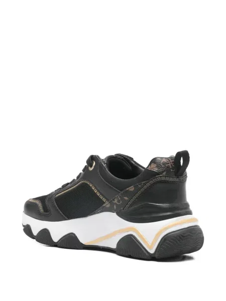 Sneakerși Guess cu autograf negru