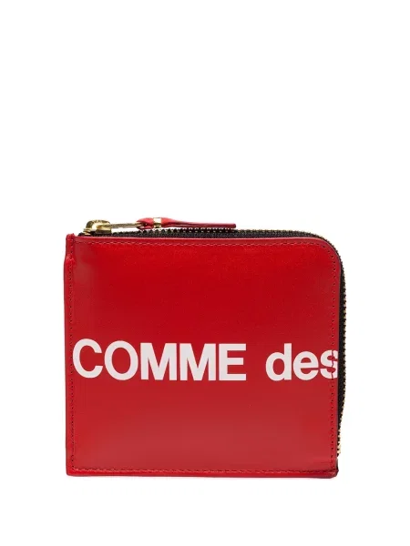 Portofel Comme Des Garçons Wallet cu imagine roșu