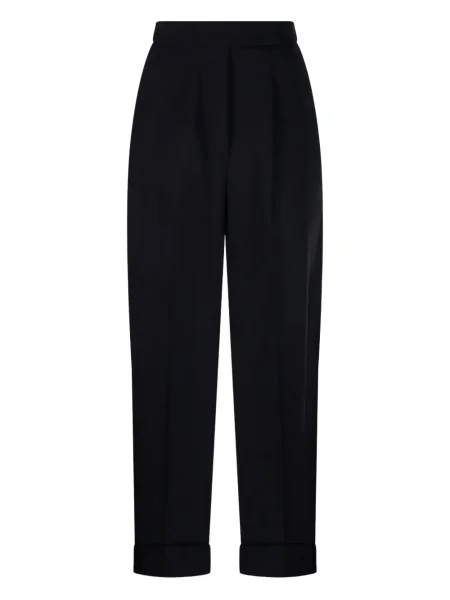 Pantaloni Max Mara plisate negru