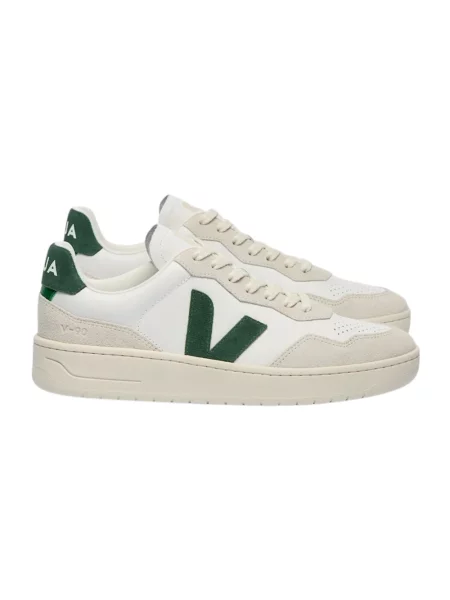 Sneakersy Veja skórzane zielone