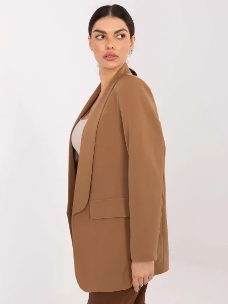 Jakna Italy Moda rjava