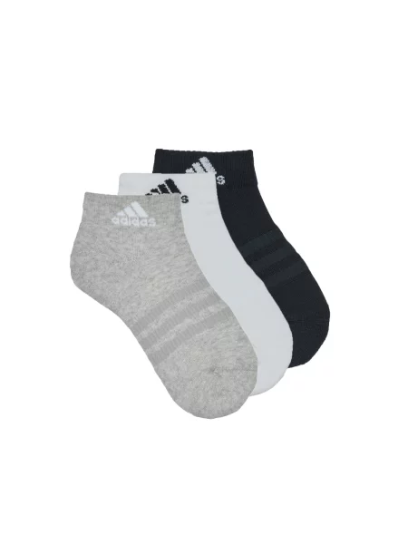 ADIDAS PERFORMANCE Sportovní ponožky šedý melír / černá bílá