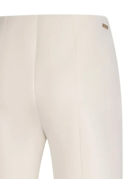 Pantaloni Blumarine evazate alb