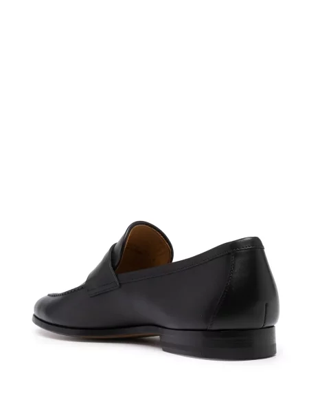 Pantofi loafer Magnanni din piele negru