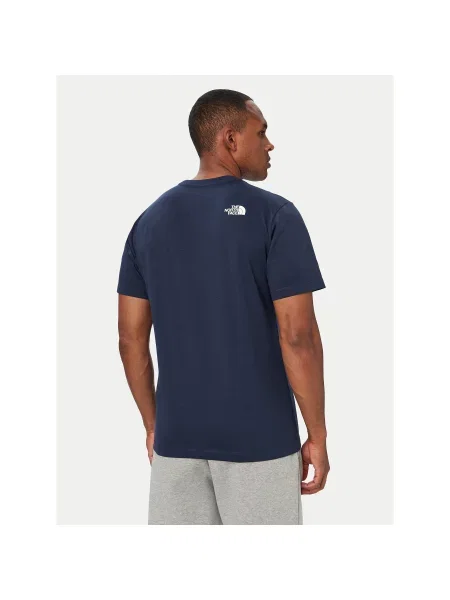 The North Face T-shirt Evolution Half Dome Tamnoplava Regular Fit
