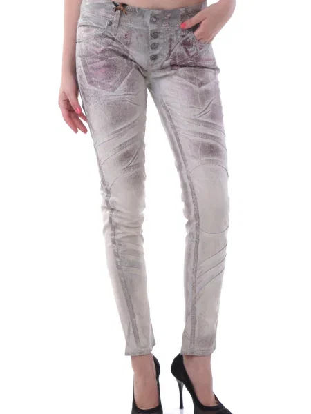Jeansy Sexy Woman szare