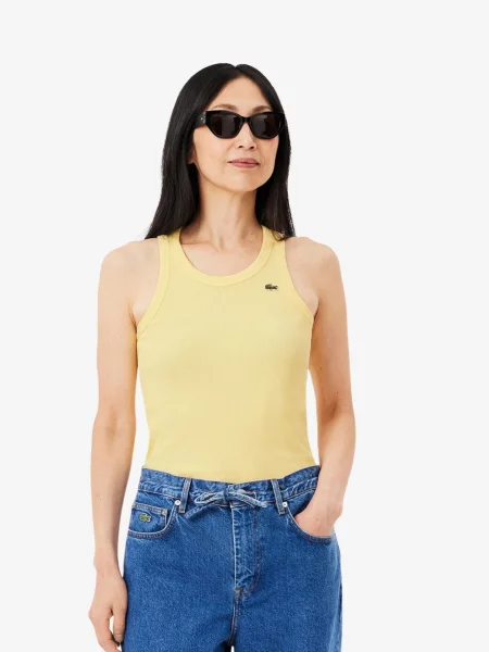 Футболка Lacoste жовта