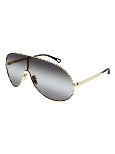 Chloé Akcesoria Kobieta ONE SIZE Okulary Przeciwsłoneczne Mask żółty