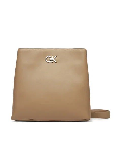 Чанта Calvin Klein бежово