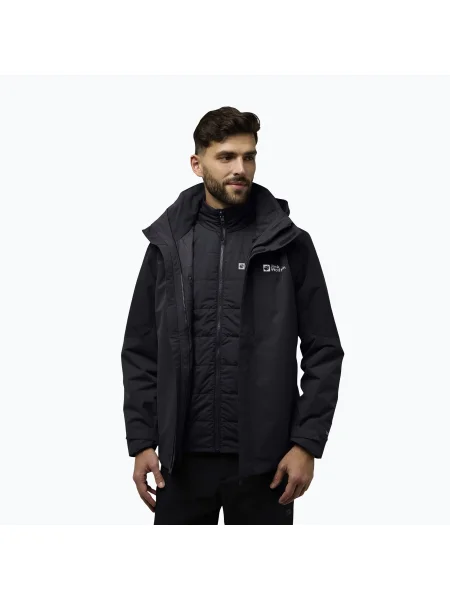 Мъжко яке Jack Wolfskin Romberg phantom сиво