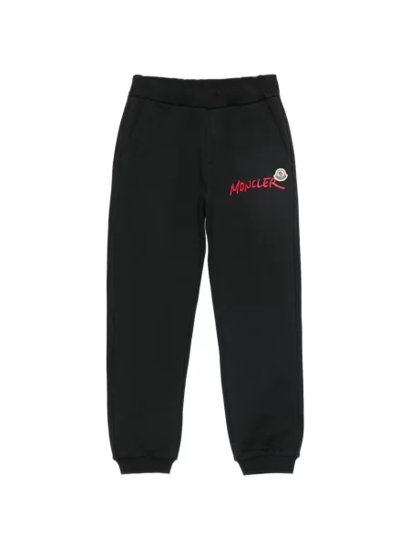 Spodnie dziecięce Moncler Enfant czarne