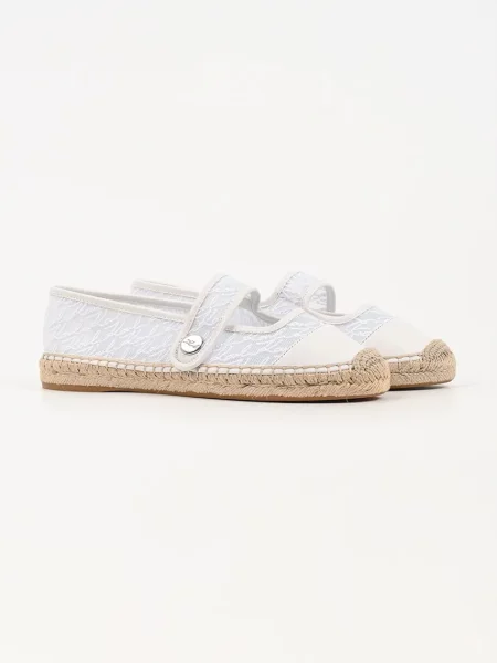 Karl Lagerfeld espadrilky dámske Kamini biela