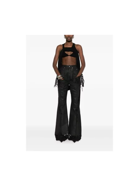 Top Rick Owens bez rękawów czarny