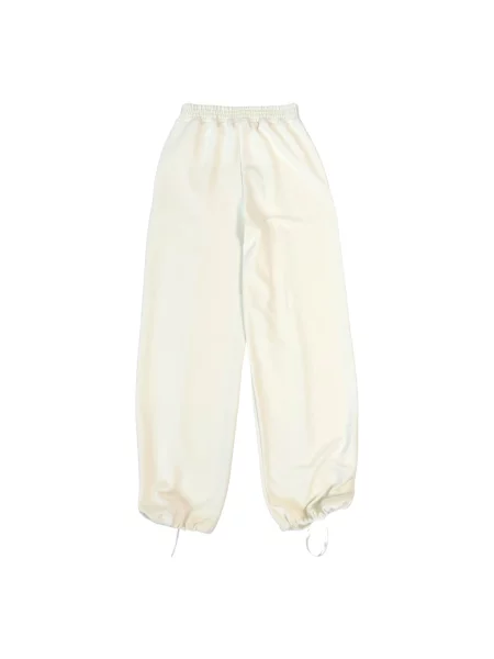 Satynowe spodnie Hinnominate białe
