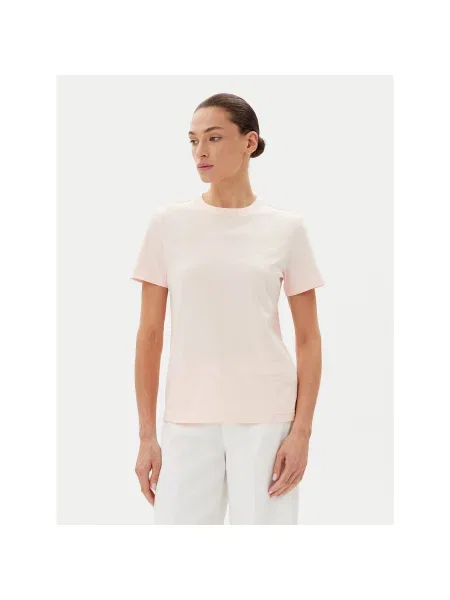 Kratak majica Calvin Klein Jeans ružičasta