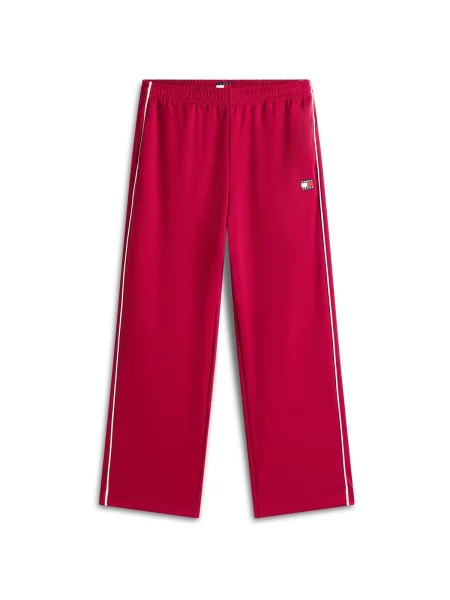 Pantaloni Tommy Hilfiger alergare roșu