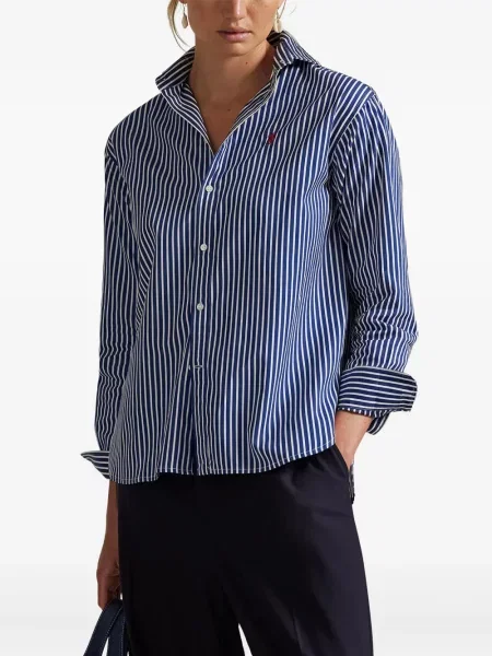 Căciulă Polo Ralph Lauren cu broderie tricotate de costum albastru