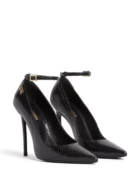 Czółenka Dsquared2 skórzana czarna
