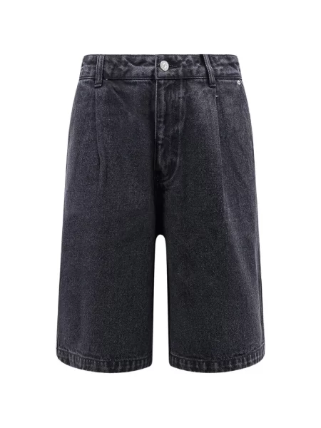 Pantaloni scurți din denim Dunst negru
