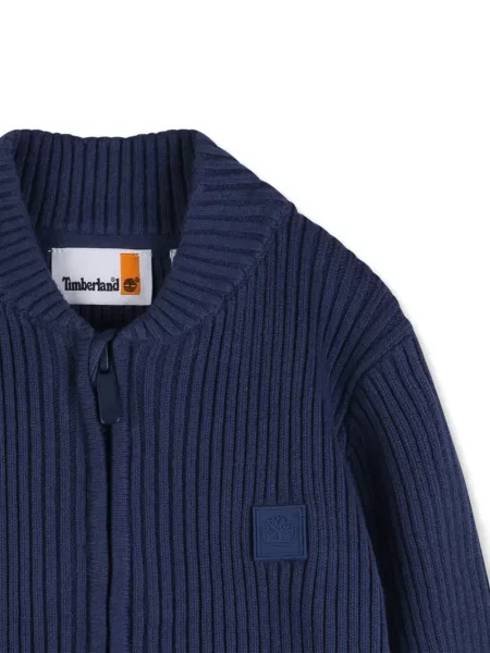 Dětské kardigan Timberland modrý