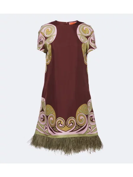Rochie La Doublej de mătase