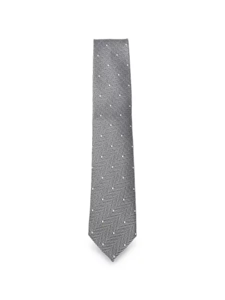 Cravată Tom Ford cu buline negru