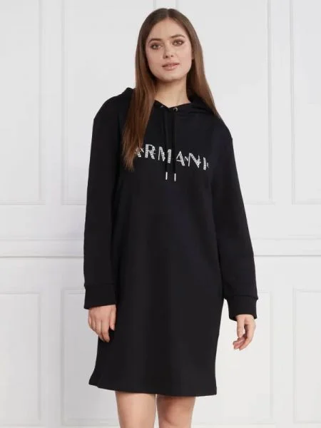 Armani Exchange Rochie negru