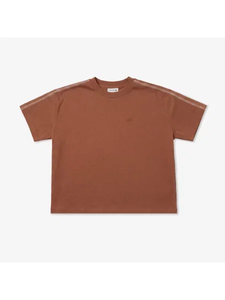 Футболка Lacoste коричневая