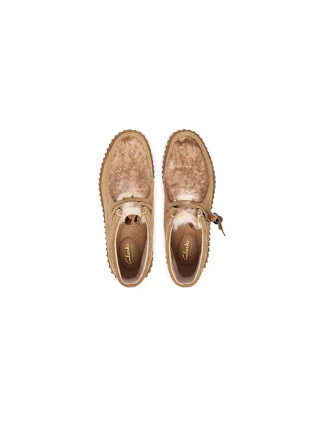 Bakancs Clarks Torhill Moss Világos bézs