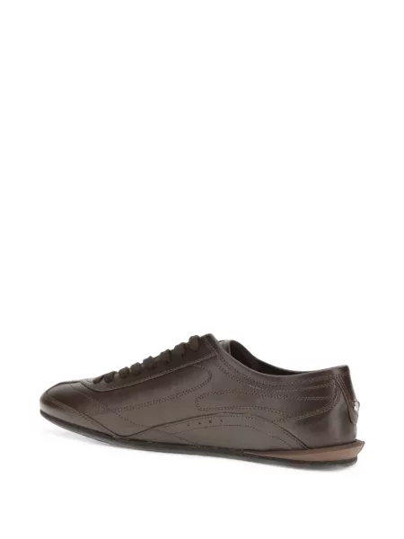 Sneakerși Dolce & Gabbana cu imagine maro