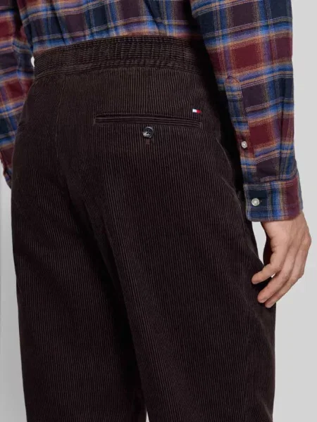 Spodnie ze straight fit ze bawełny model DOVER' Tommy Hilfiger