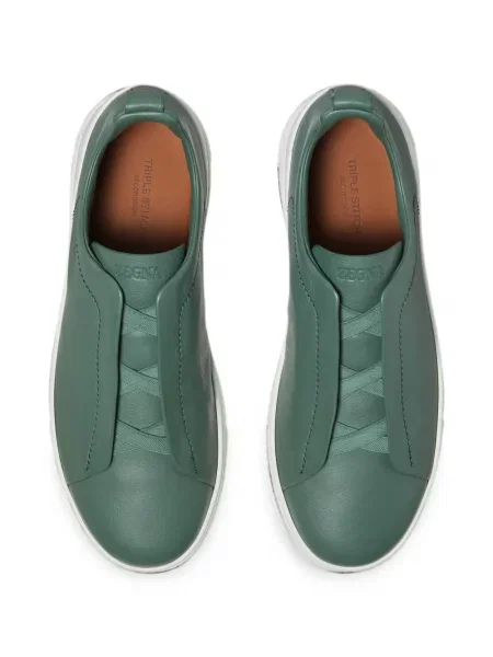 Sneakerși Zegna verde