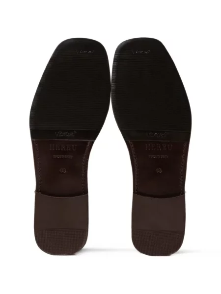 Pantofi loafer Hereu cu franjuri maro