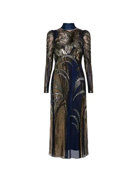 Rochie maxi Temperley London cu paiete