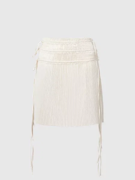 Спідниця плісе Helmut Lang біла