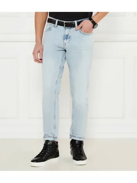 Tommy Jeans Blugi AUSTIN | Tapered fit albastru