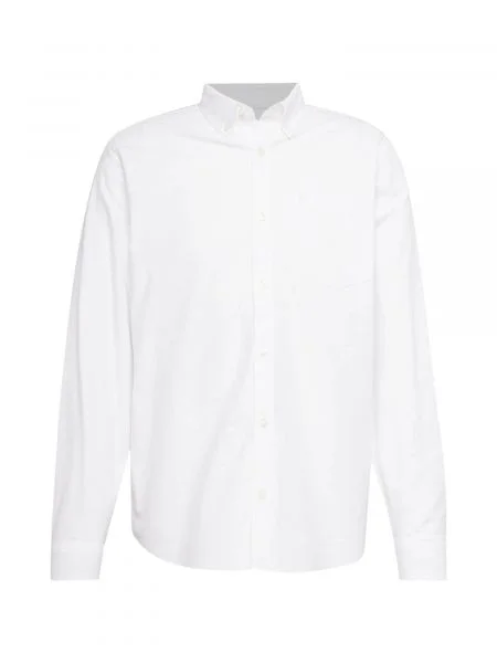 Cămașă Carhartt WIP Long Sleeve C-Logo Shirt UNISEX White/ White S alb