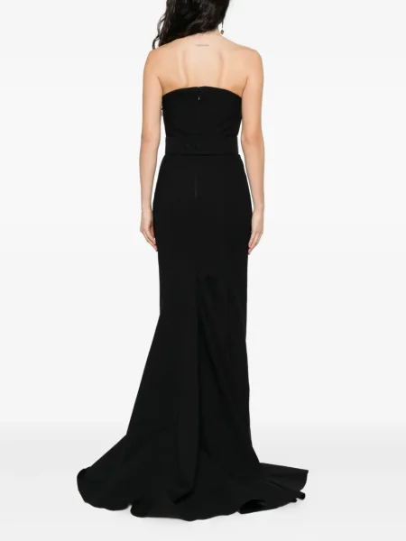Rochie maxi Solace London de costum negru