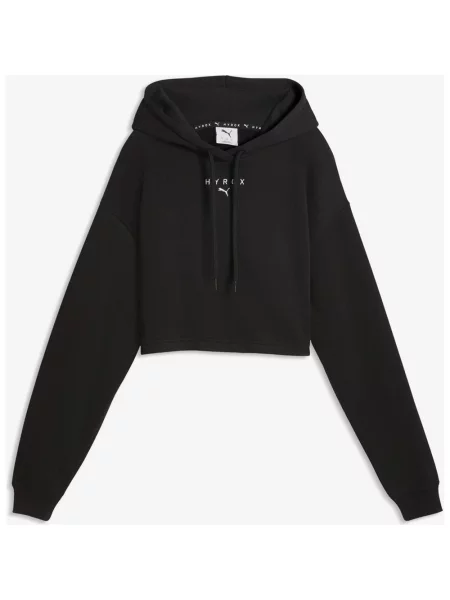 Bluza z kapturem Puma x HYROX Heavyweight czarna XS biała