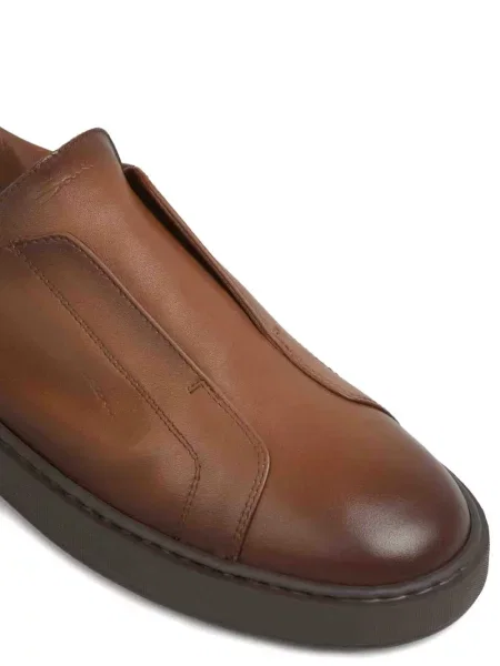 Sneakerși Santoni maro