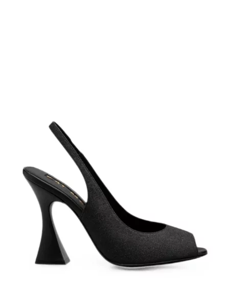Pantofi cu toc Kat Maconie slingback negru