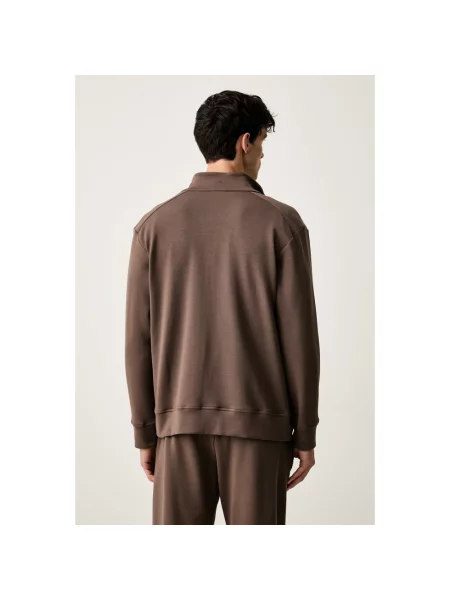 Bluza rozpinana Paul & Shark brązowa