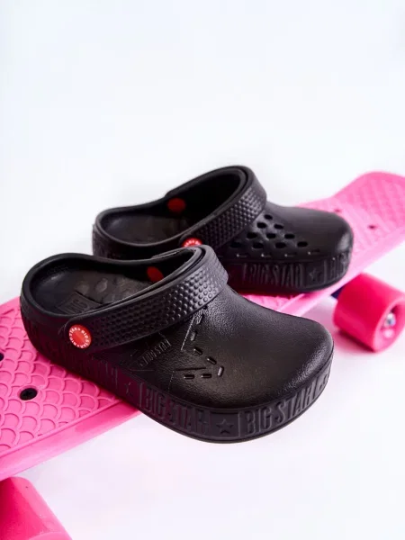 Gyerek papucs Big Star Shoes fekete