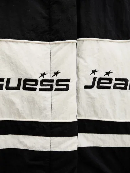 Куртка Guess Jeans демісезонна oversize чорний